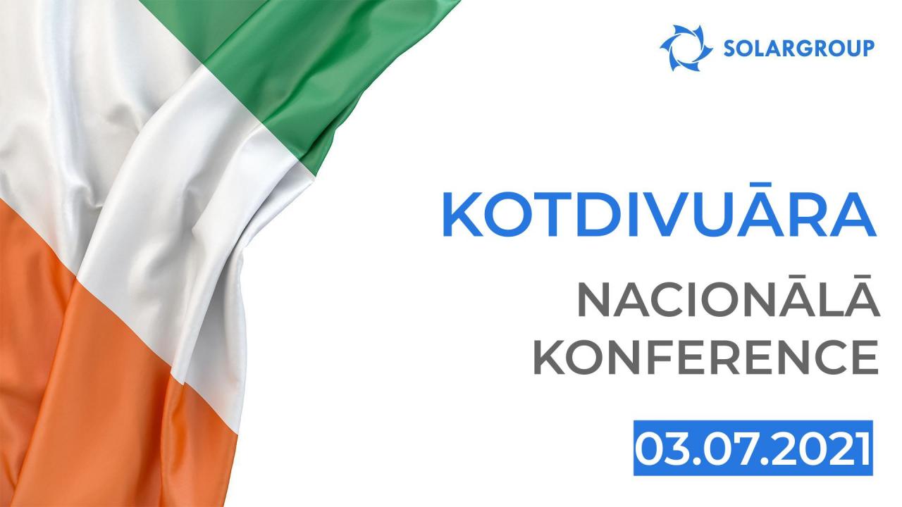 SOLARGROUP nacionālā konference Kotdivuārā