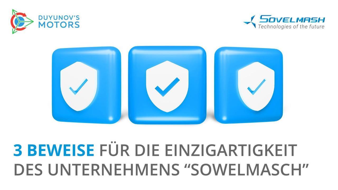 3 Beweise für die Einzigartigkeit von "Sowelmasch"