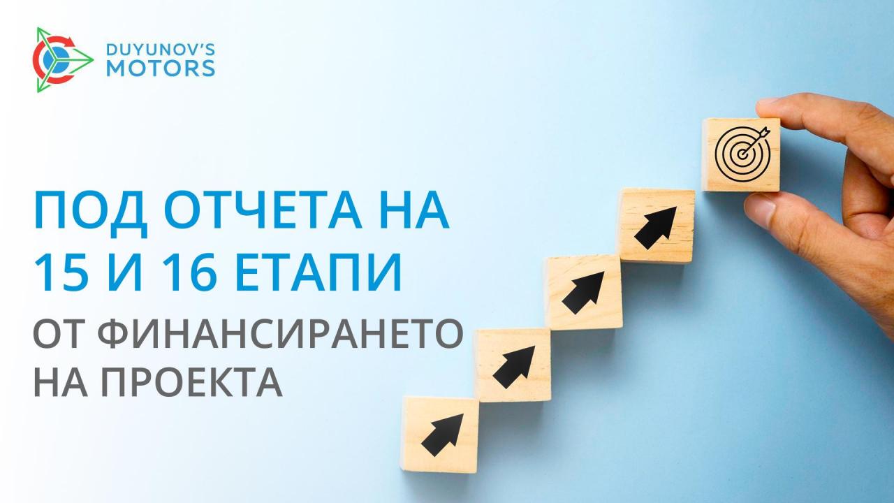 В началото на 15-ия и 16-ия етап на финансиране на проекта: постижения и планове за бъдещето