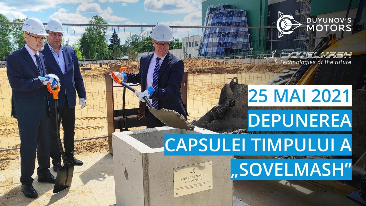 Evenimentul așteptat de toți: depunerea capsulei timpului a „Sovelmash”