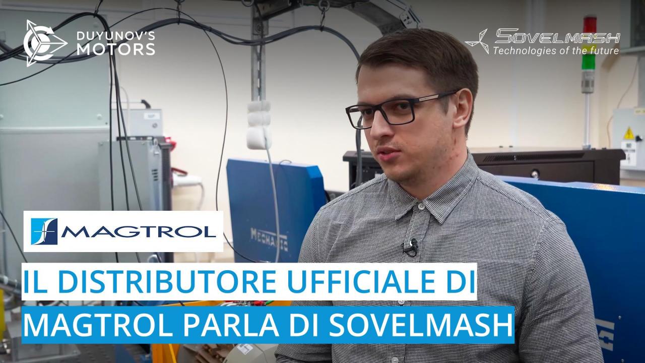 Il distributore ufficiale di MAGRTROL parla di Sovelmash