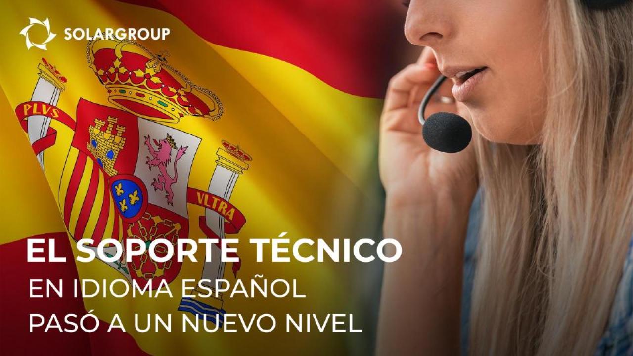 Soporte técnico en idioma español en el proyecto "Motores de Duyunov"