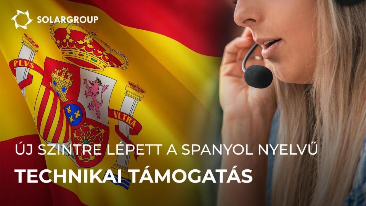 Technikai támogatás spanyol nyelven a „Duyunov Motorok" projekthez