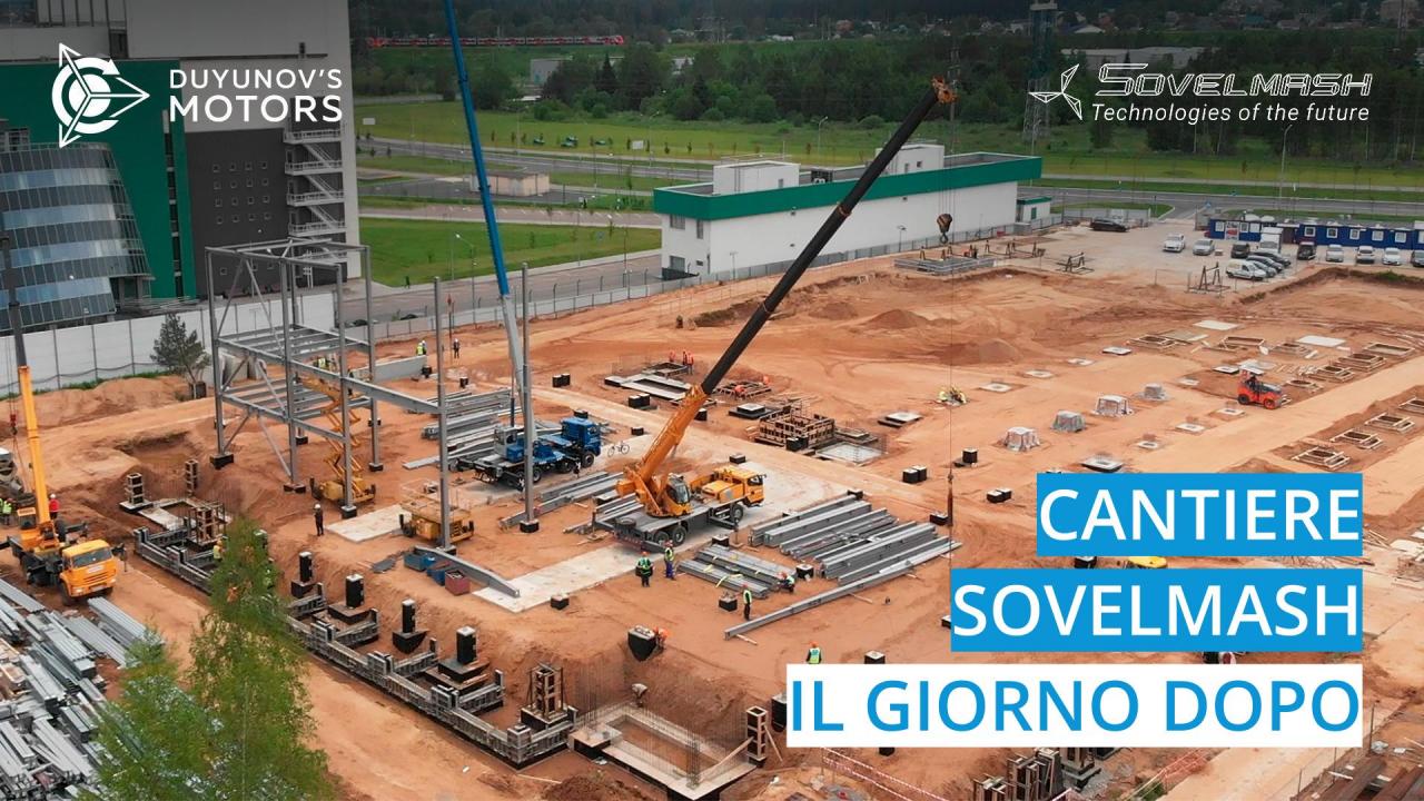 Cantiere "Sovelmash"  il giorno dopo