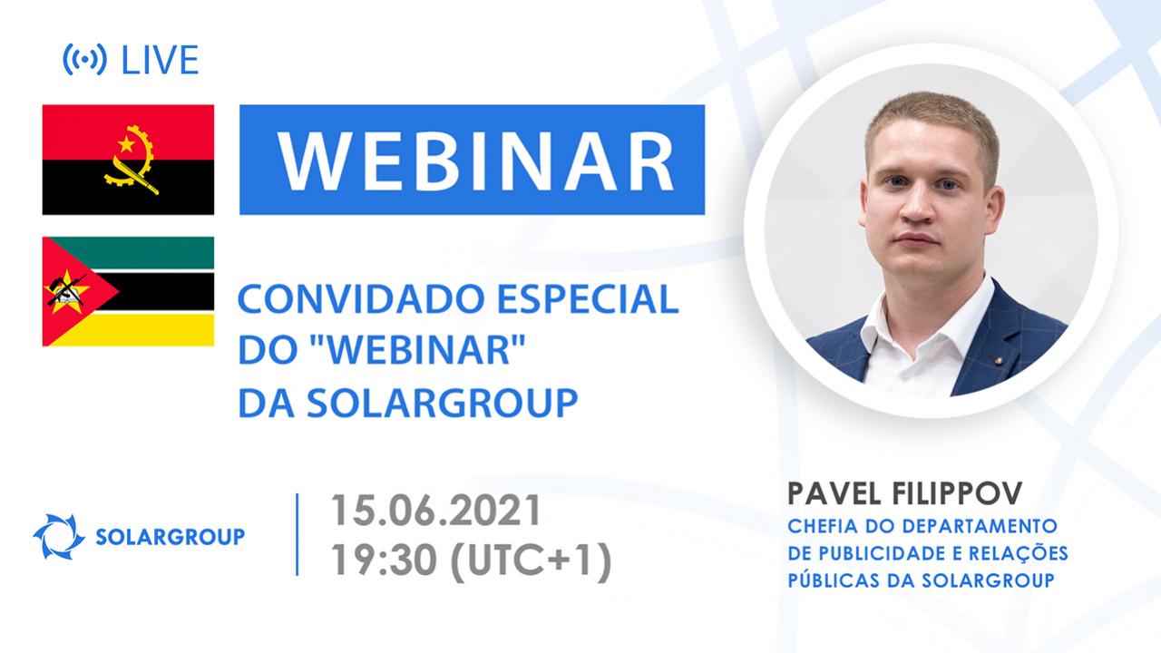 Portugal.  Convidado especial do "webinar" da SOLARGROUP