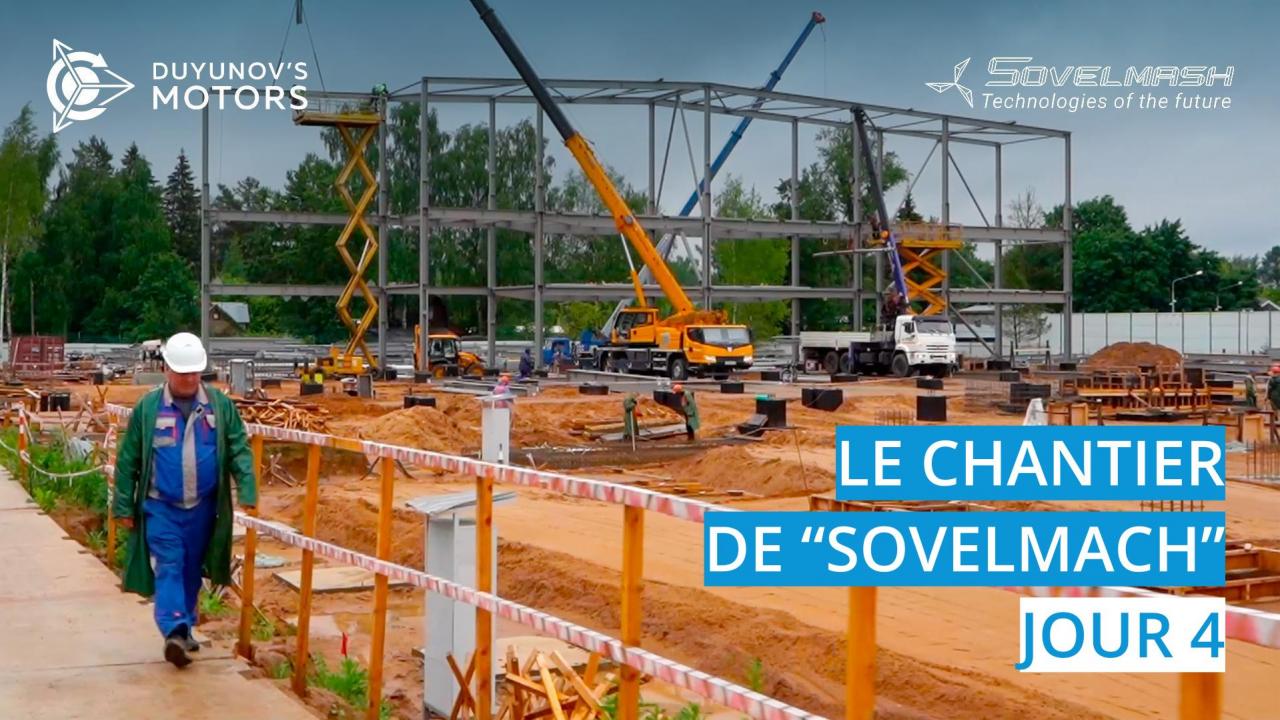 Chantier de "Sovelmach" / Jour 4