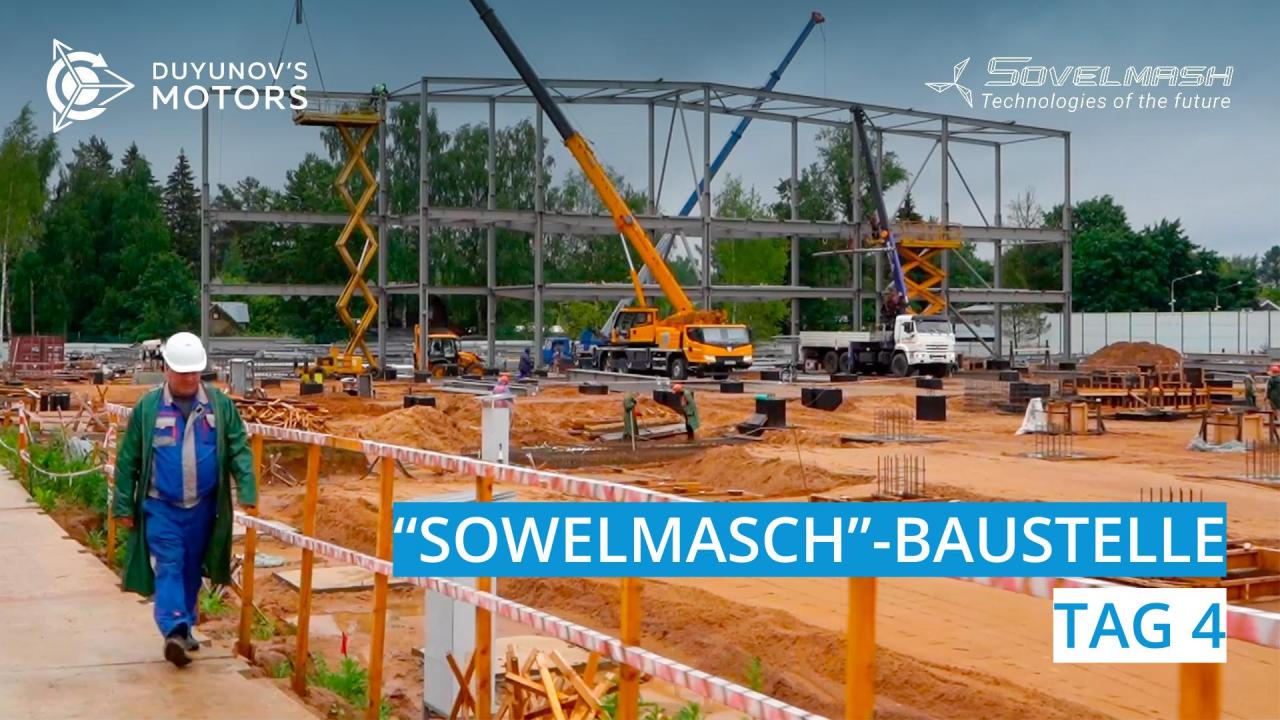 "Sowelmasch"-Baustelle / Tag 4