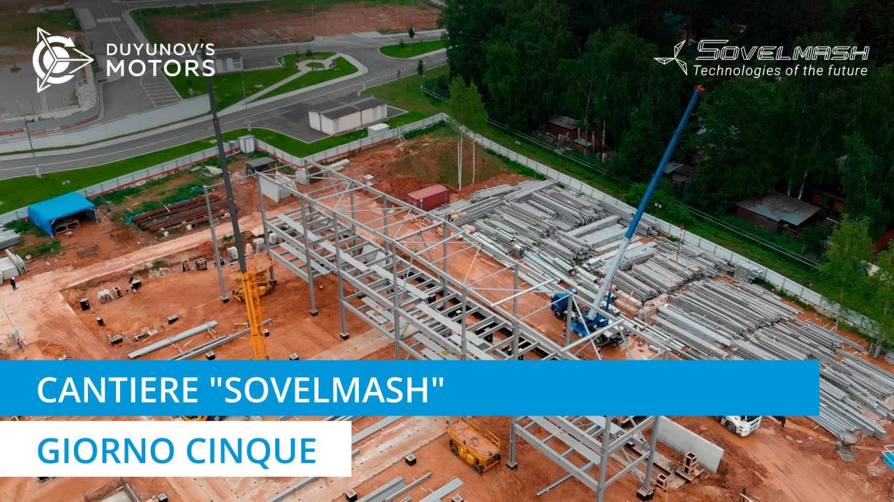 Cantiere "Sovelmash" / Giorno cinque