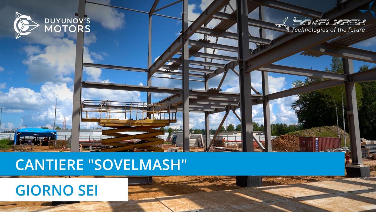 Cantiere "Sovelmash" / Giorno sei