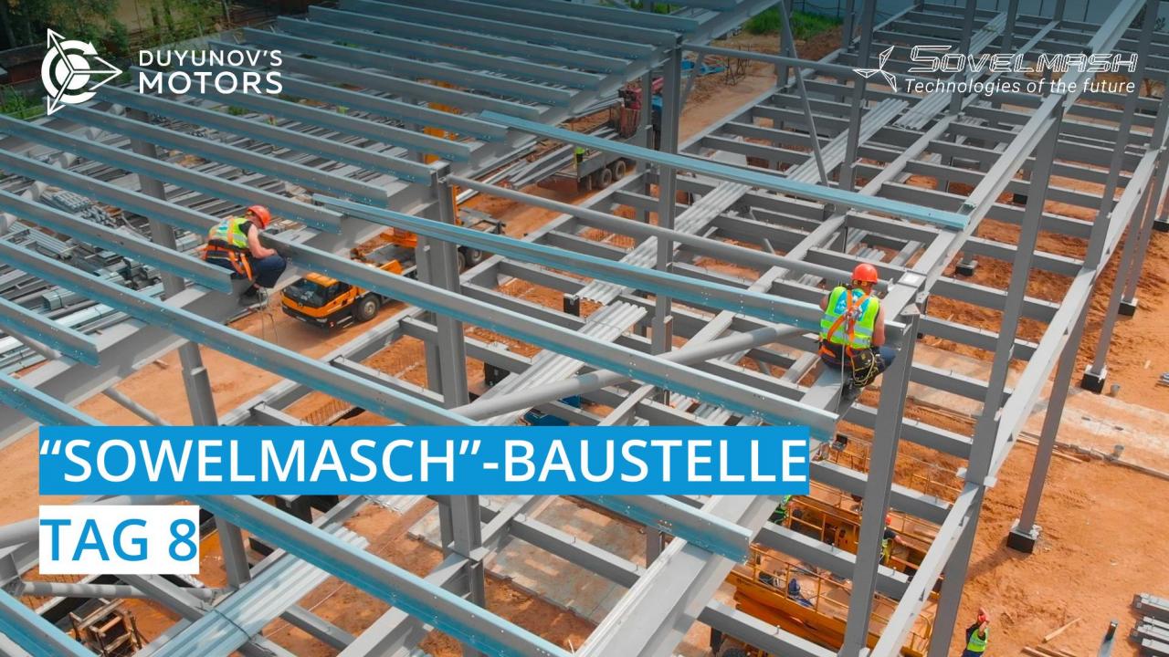 "Sowelmasch"-Baustelle  Tag 8