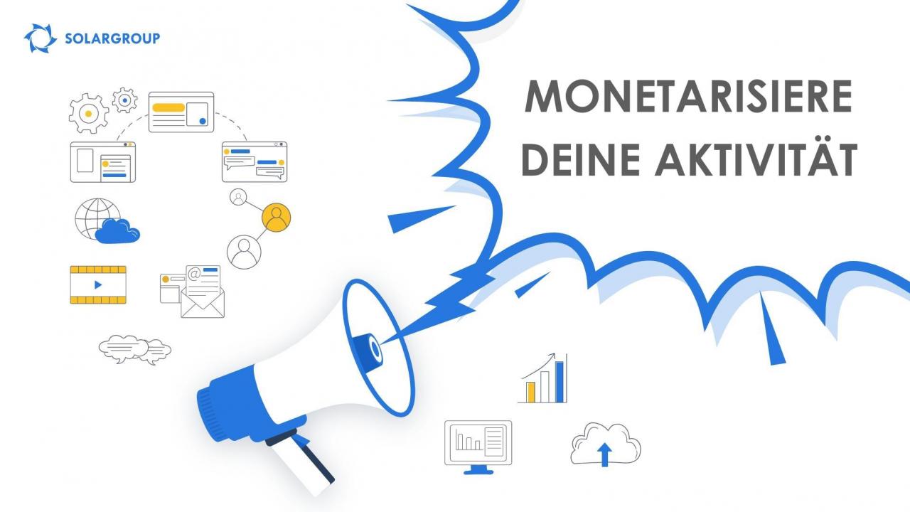 Aktuelle Promo-Aktionen für SOLARGROUP-Partner: Monetarisiere Deine Aktivität