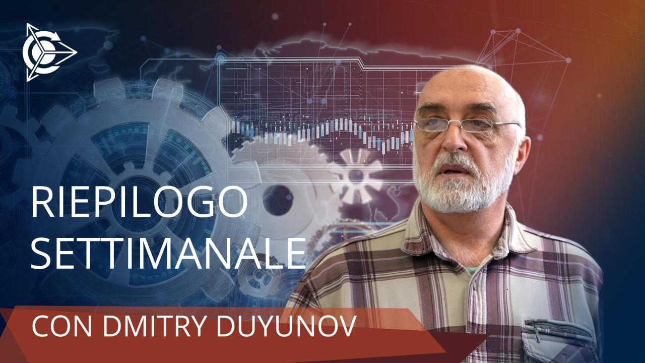 Riepilogo settimanale del progetto Motori Duyunov