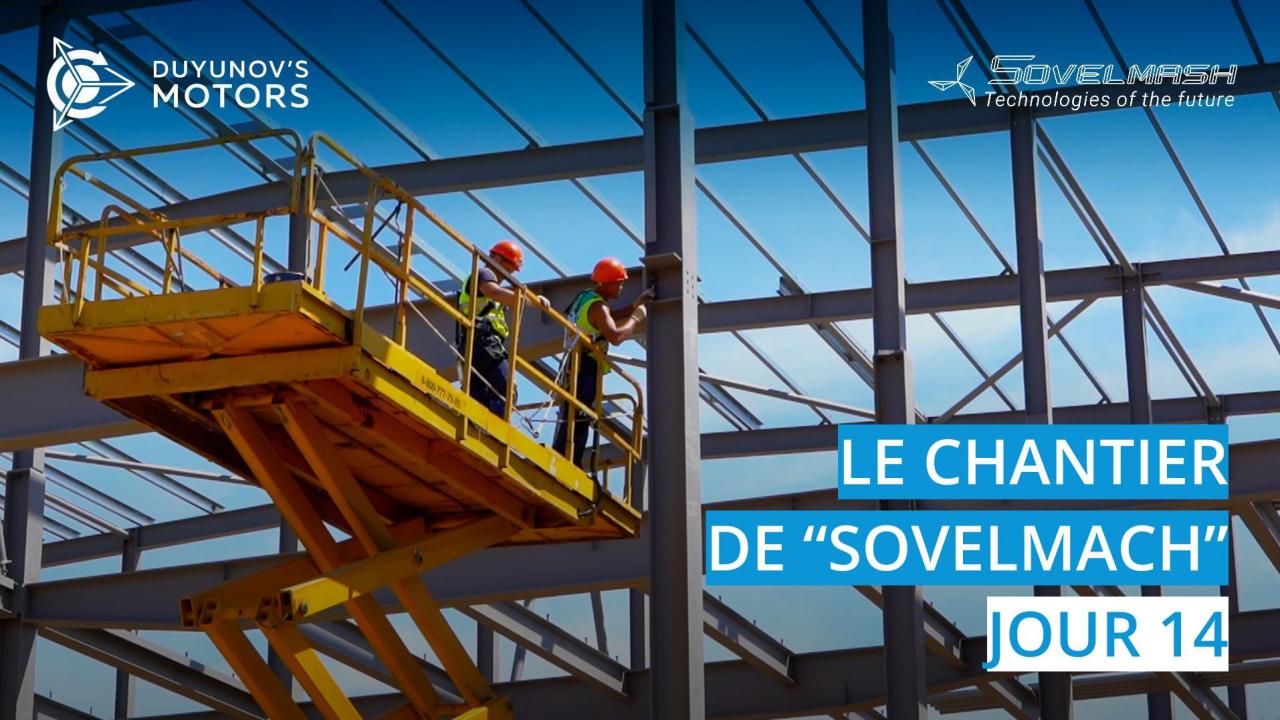 Le chantier de "Sovelmach" / Jour 14