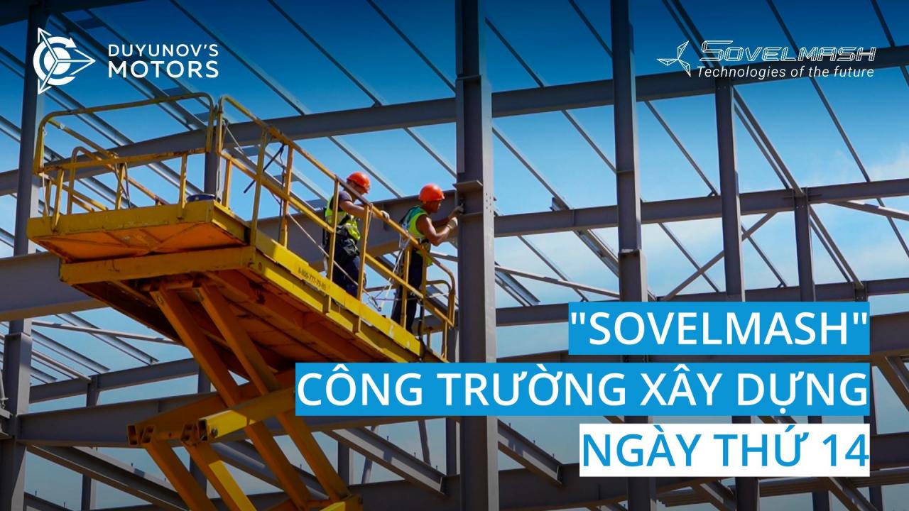 Công trường "Sovelmash" / Ngày thứ 14