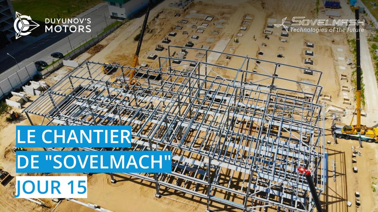 Le chantier de "Sovelmach" / Jour 15