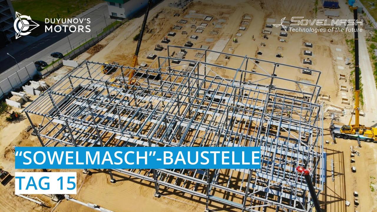 "Sowelmasch"-Baustelle / Tag 15