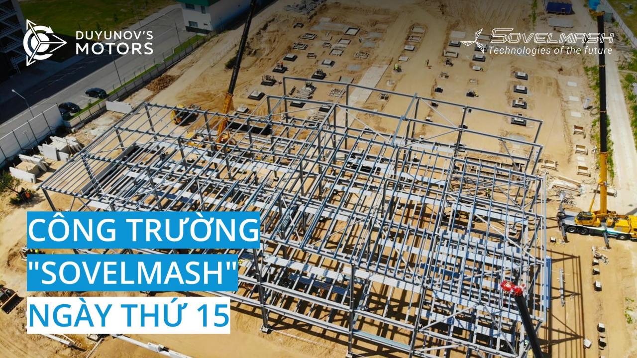 Công trường "Sovelmash" / Ngày thứ 15