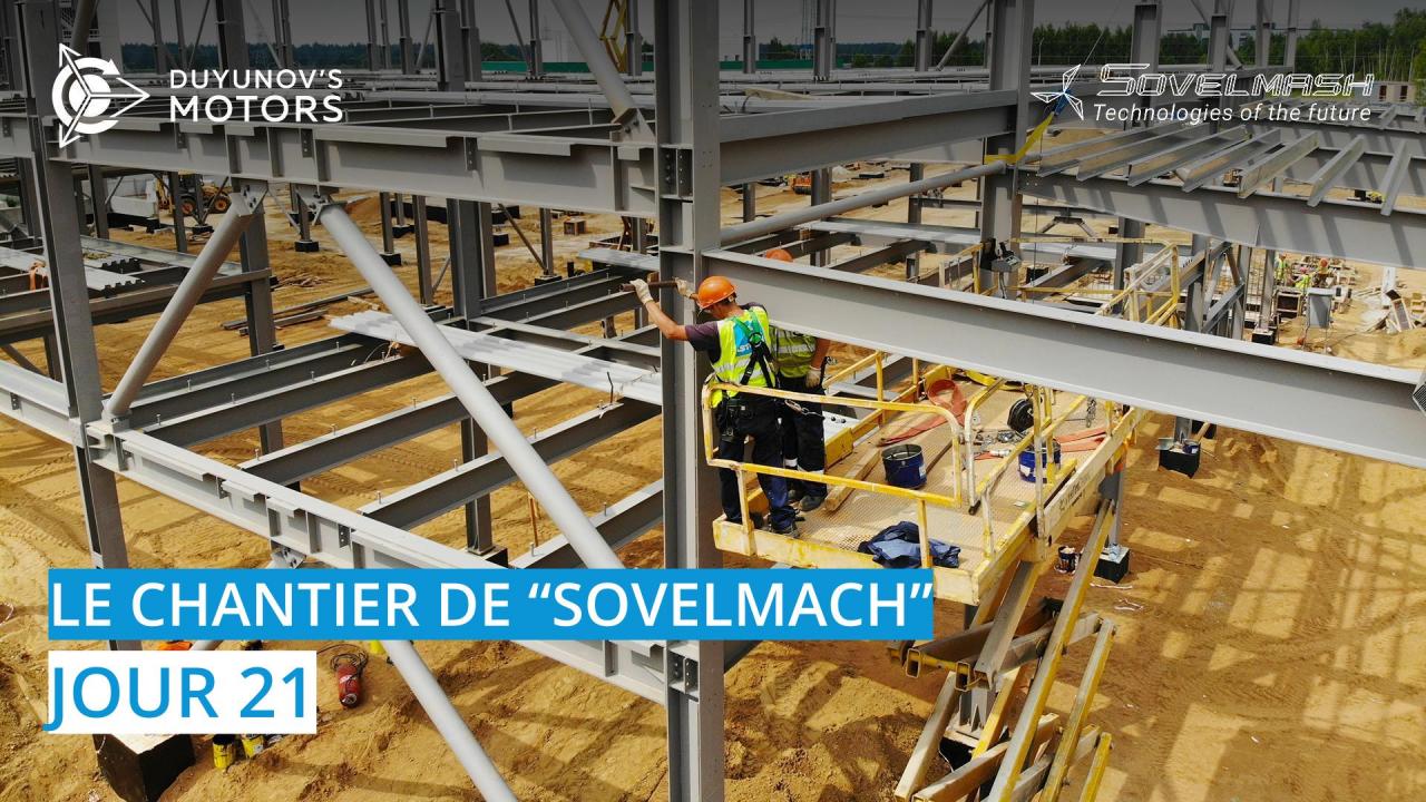 Le chantier de "Sovelmach" / Jour 21