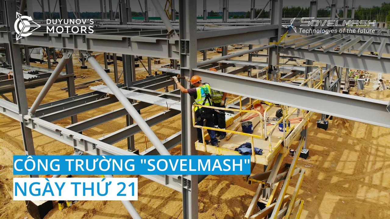 Công trường "Sovelmash" / Ngày thứ 21