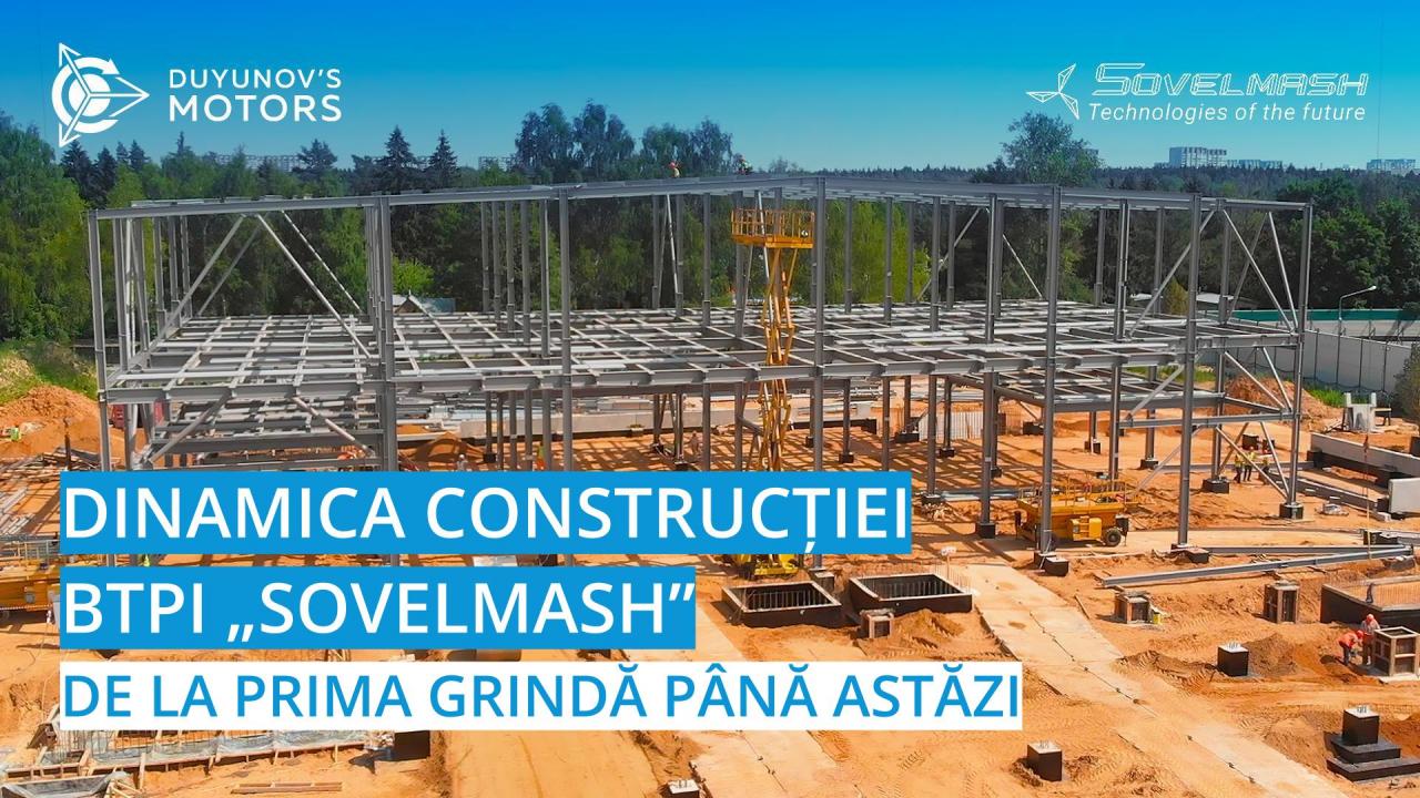 De la prima grindă până astăzi | Dinamica construcției BTPI „Sovelmash”