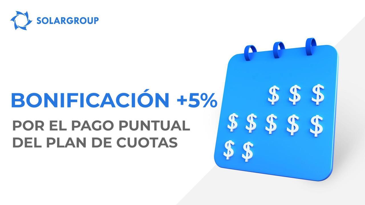 ¡Pague el plan de cuotas a tiempo y reciba participaciones de bonificación de regalo!