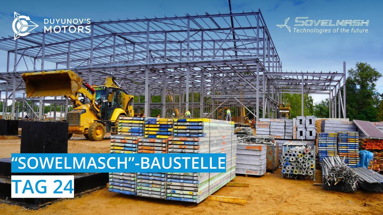 "Sowelmasch"-Baustelle / Tag 24