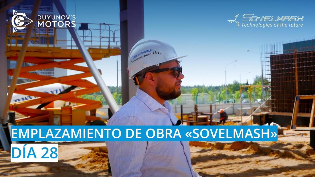 Día 28: comentarios de A. Sudarev sobre la construcción de la OTPD "Sovelmash"