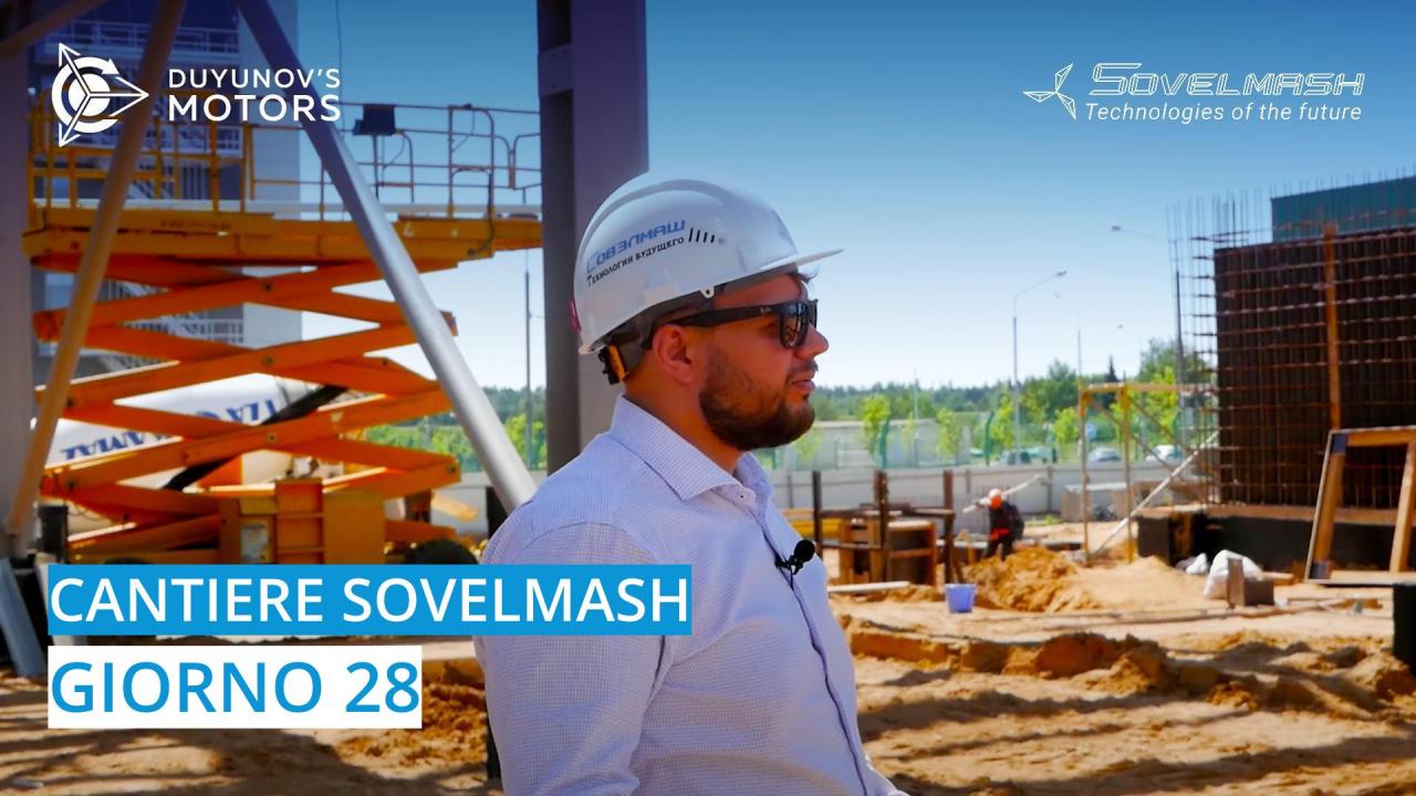 Giorno 28: commenti di A. Sudarev sulla costruzione dell'ufficio di progettazione Sovelmash