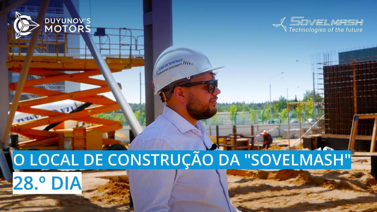 Dia 28: as impressões de A. Sudarev relativamente à construção do departamento D&E da "Sovelmash"