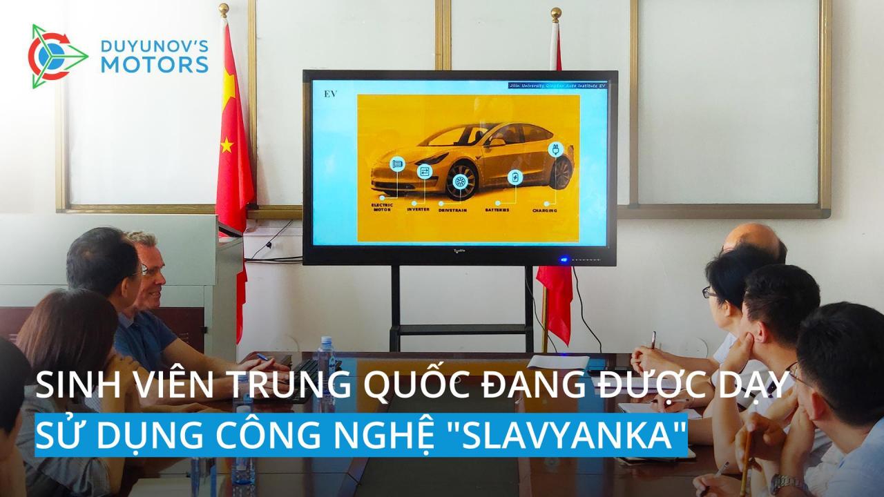 Học sinh Trung Quốc đang được dạy sử dụng công nghệ "Slavyanka"