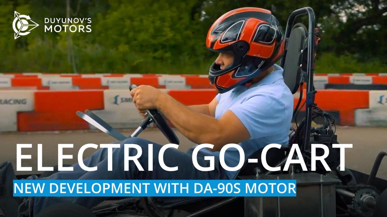 Electric go-cart: a new development with DA-90S motor