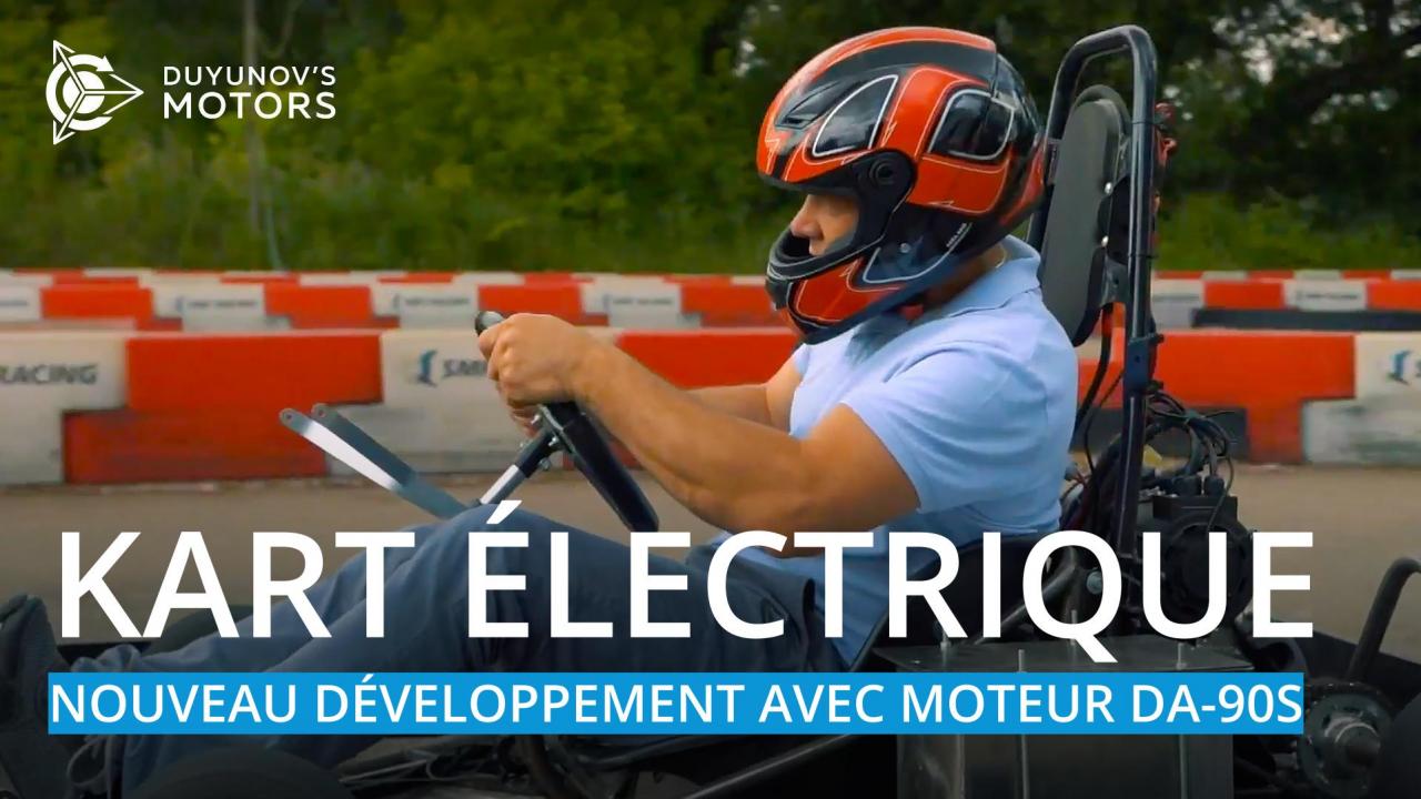 Kart électrique : nouveau développement avec moteur DA-90S