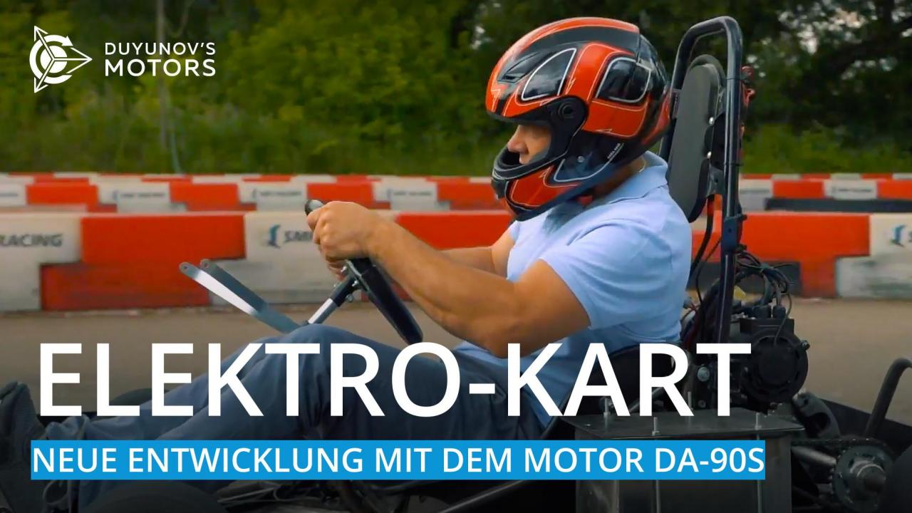 Elektro-Kart: neue Entwicklung mit dem Motor DA-90S