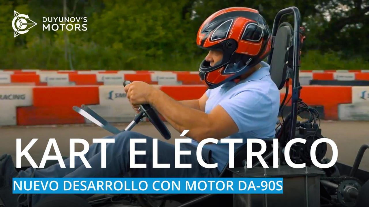 Kart eléctrico: nuevo desarrollo con motor DA-90S