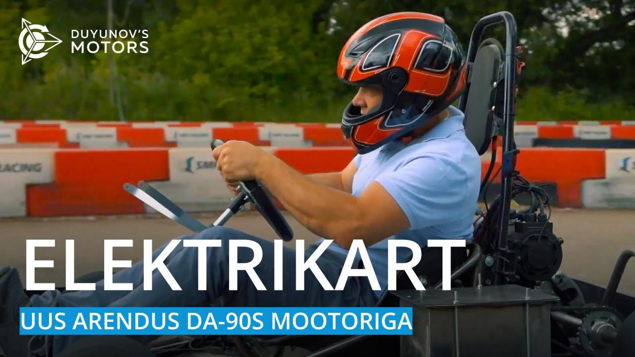 Elektrikart: uus arendus DA-90S mootoriga