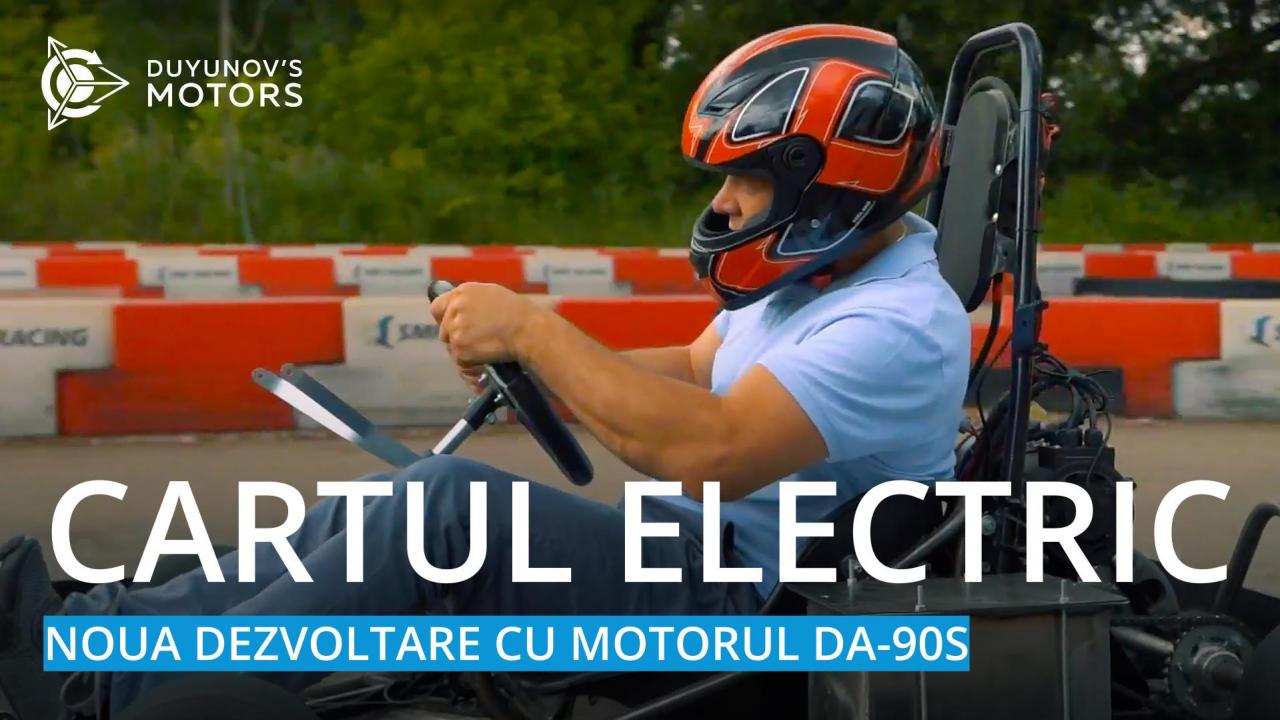 Cartul electric: noua dezvoltare cu motorul DA-90S