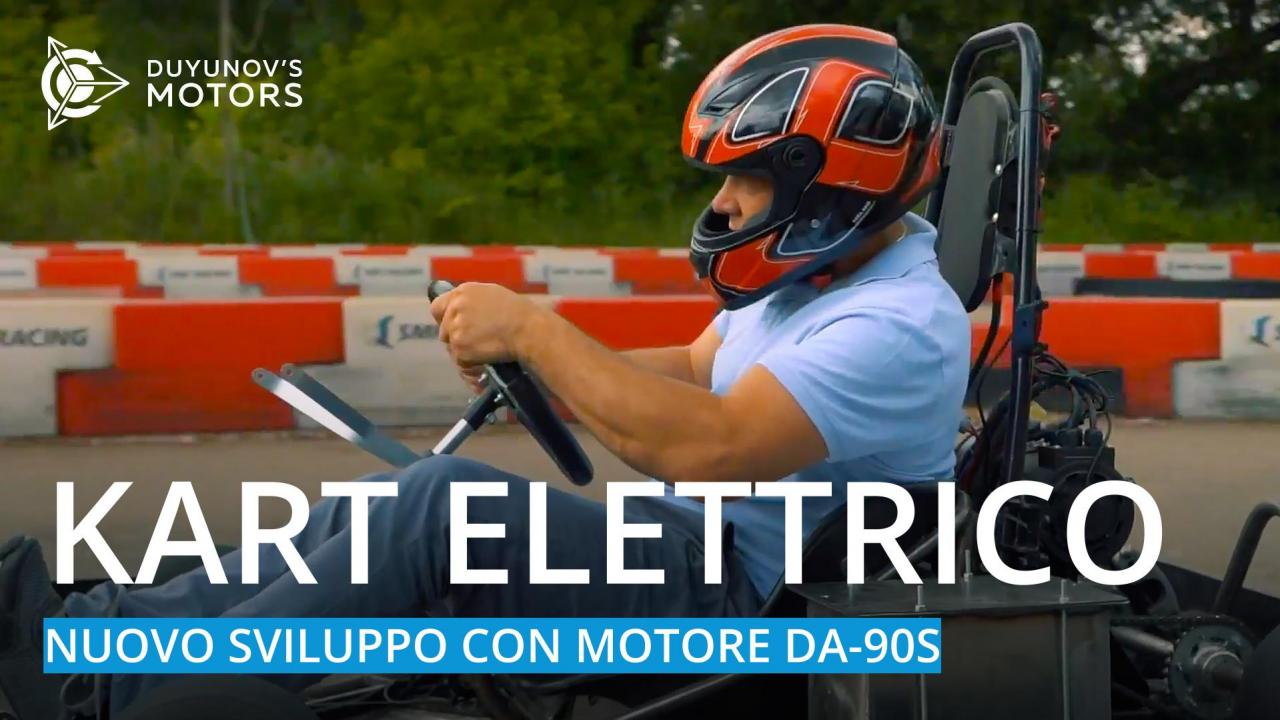 Kart elettrico: nuovo sviluppo con motore DA-90S