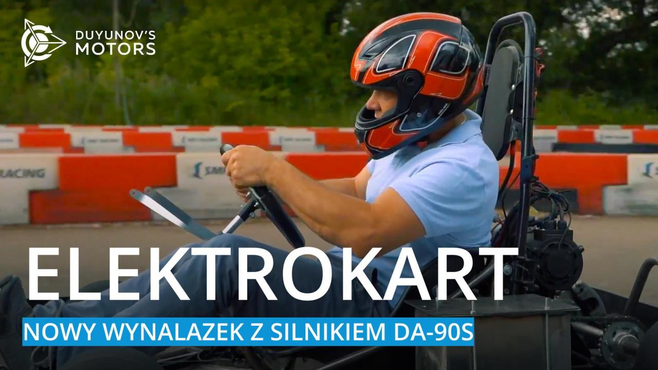 Elektrokart: nowy wynalazek z silnikiem DA-90S