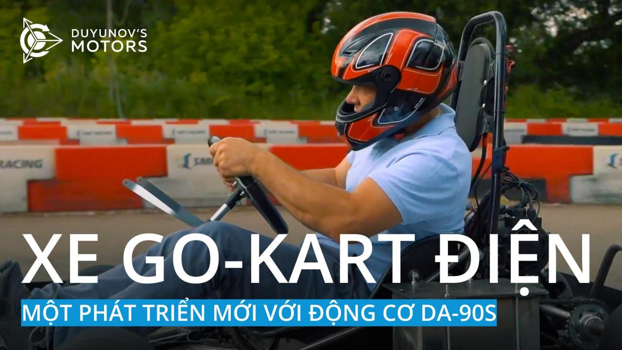 Xe go-kart điện: một phát triển mới với động cơ DA-90S