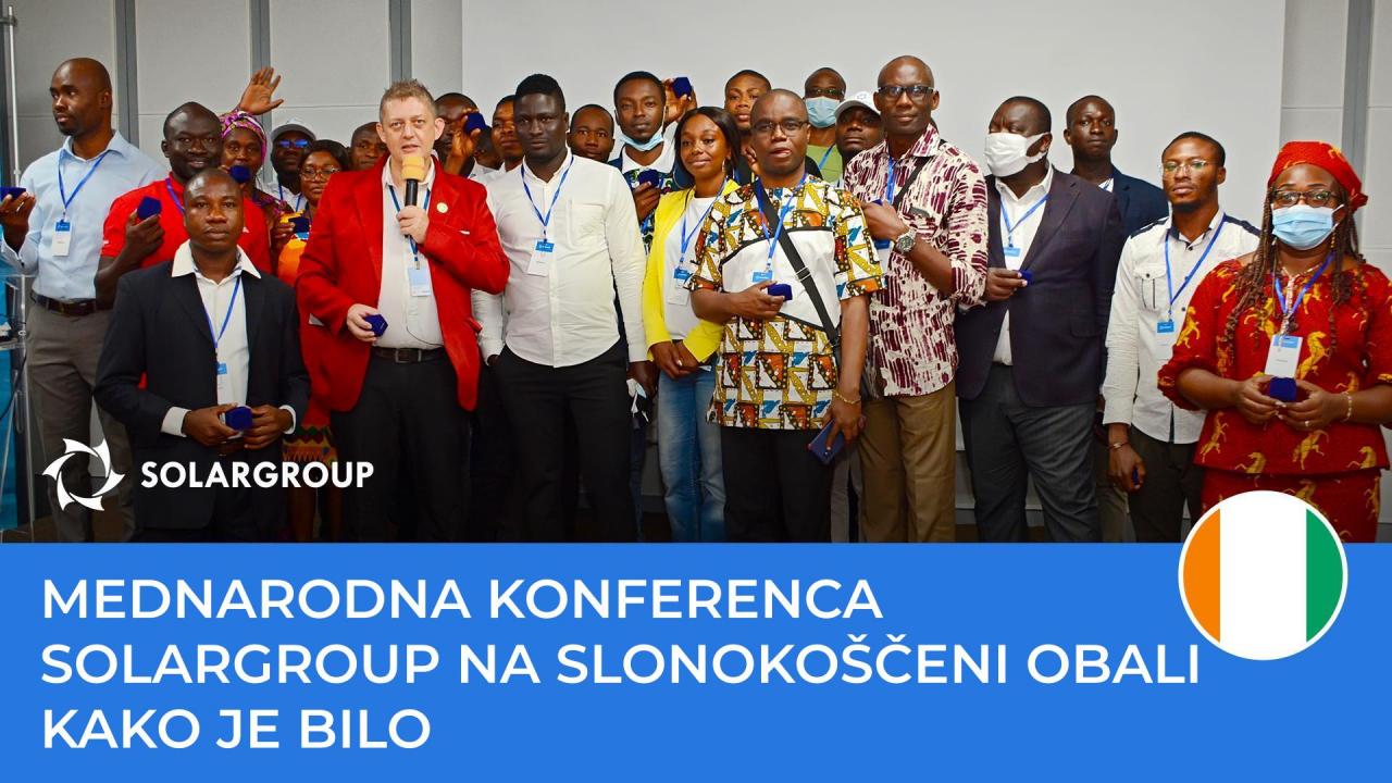 Mednarodna konferenca SOLARGROUP na Slonokoščeni obali: kako je bilo