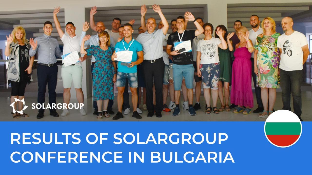 Bulgaria: results of SOLARGROUP conference