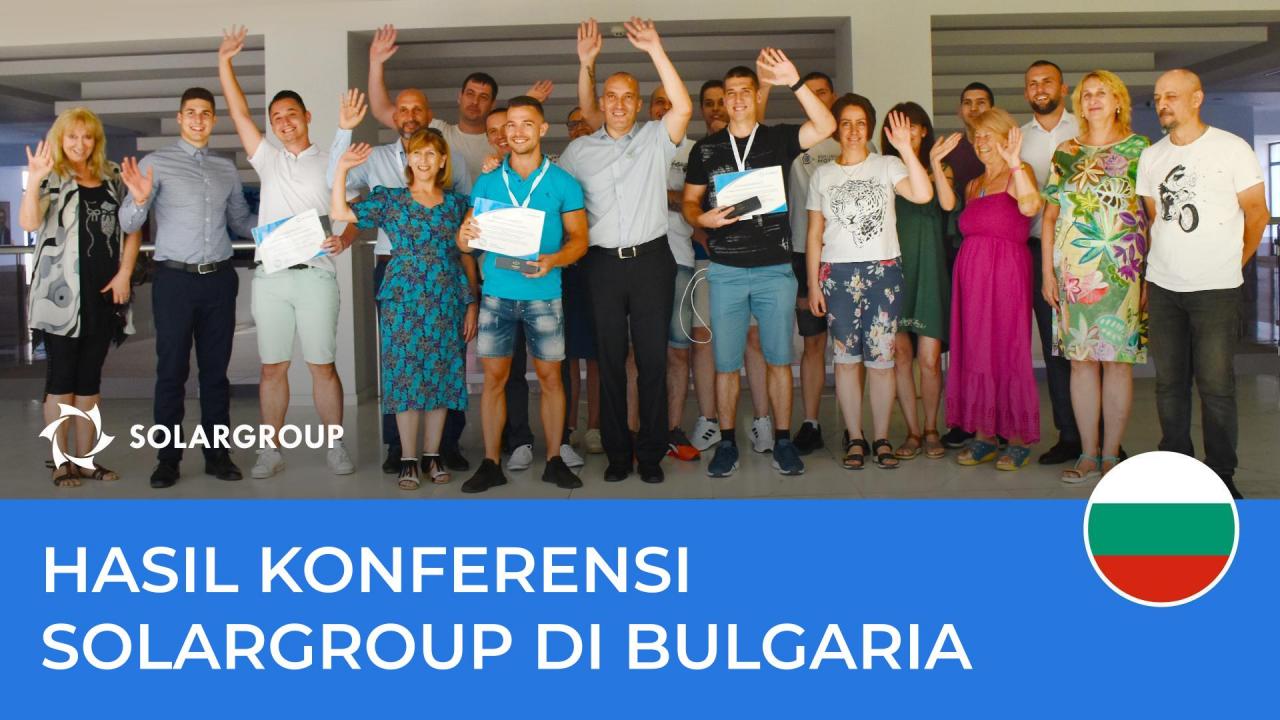 Bulgaria: hasil konferensi SOLARGROUP