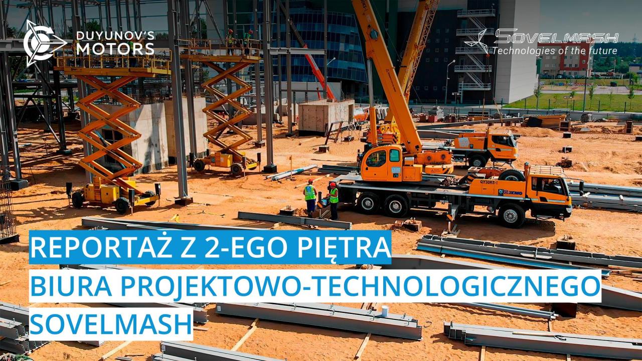 Reportaż z 2-ego piętra biura projektowo-technologicznego Sovelmash