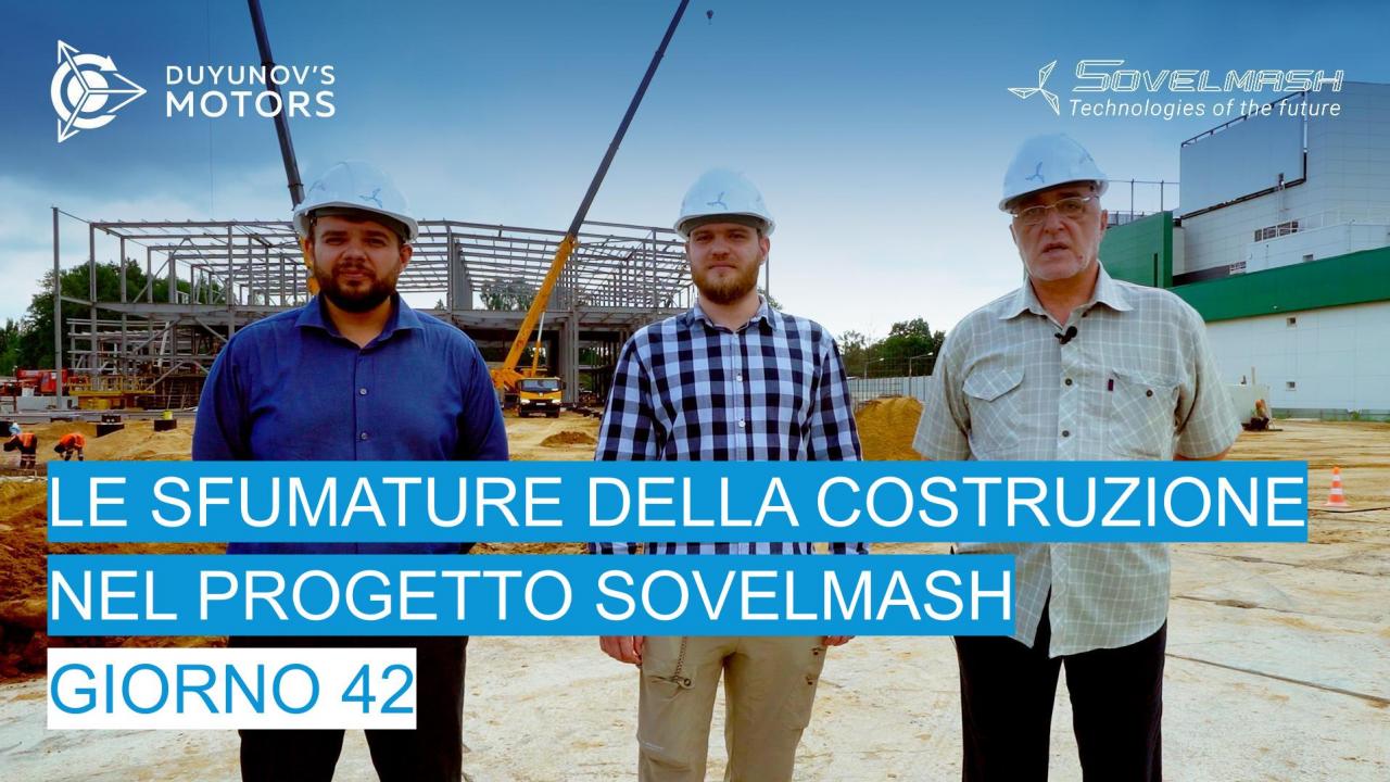 Le sfumature della costruzione nel progetto Sovelmash / Giorno 42