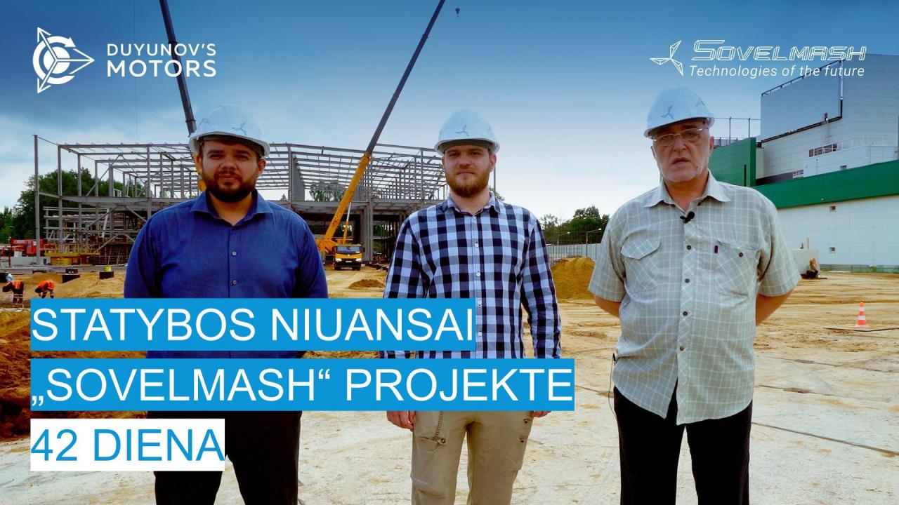 Statybos niuansai „Sovelmash“ projekte / 42 diena