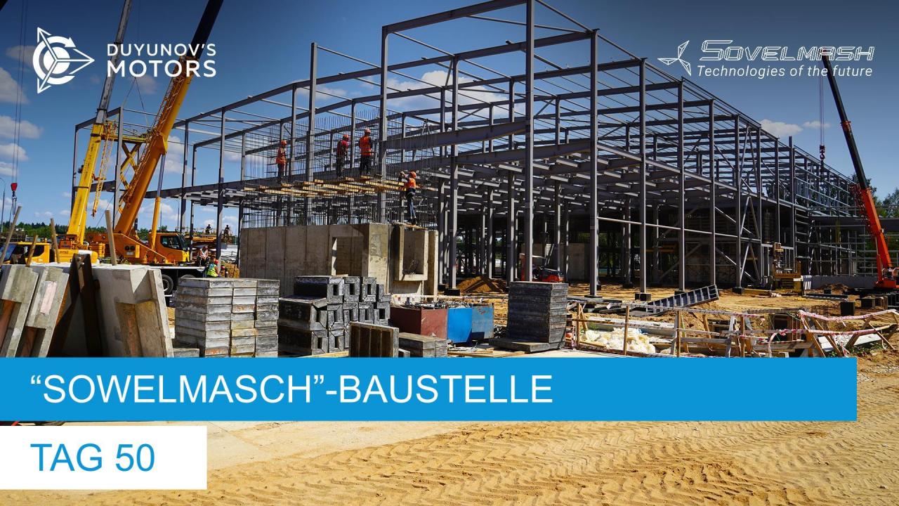 Sowelmasch-Baustelle / Tag 50