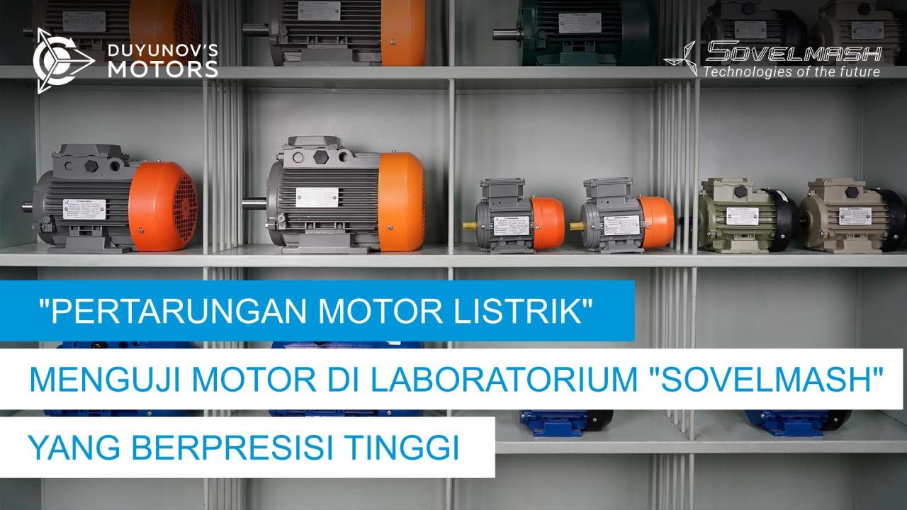 "Pertarungan motor listrik": bagaimana motor-motor akan diuji di laboratorium inovatif Federasi Rusia