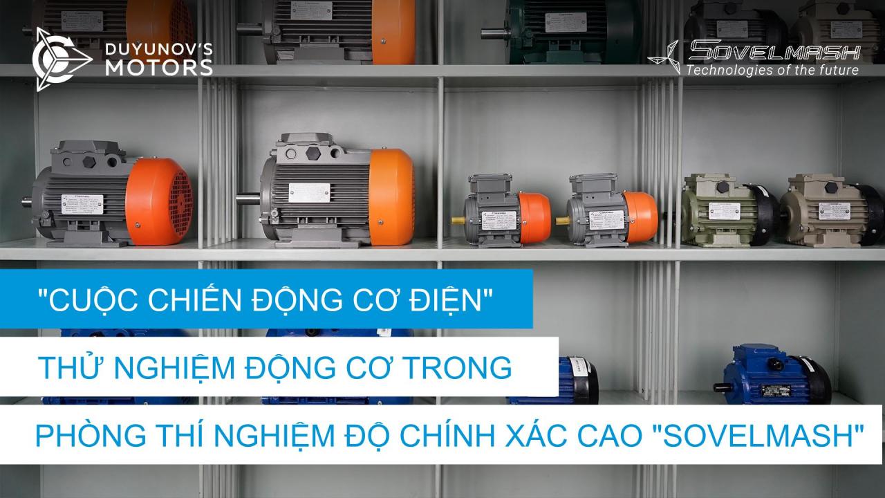 "Trận chiến của động cơ điện": cách các động cơ sẽ được thử nghiệm trong phòng thí nghiệm sáng tạo của Liên bang Nga