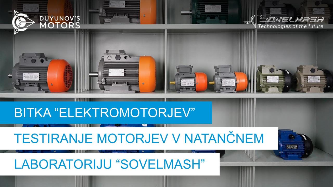 "Bitka elektromotorjev": kako bodo motorje testirali v inovacijskem laboratoriju Ruske federacije