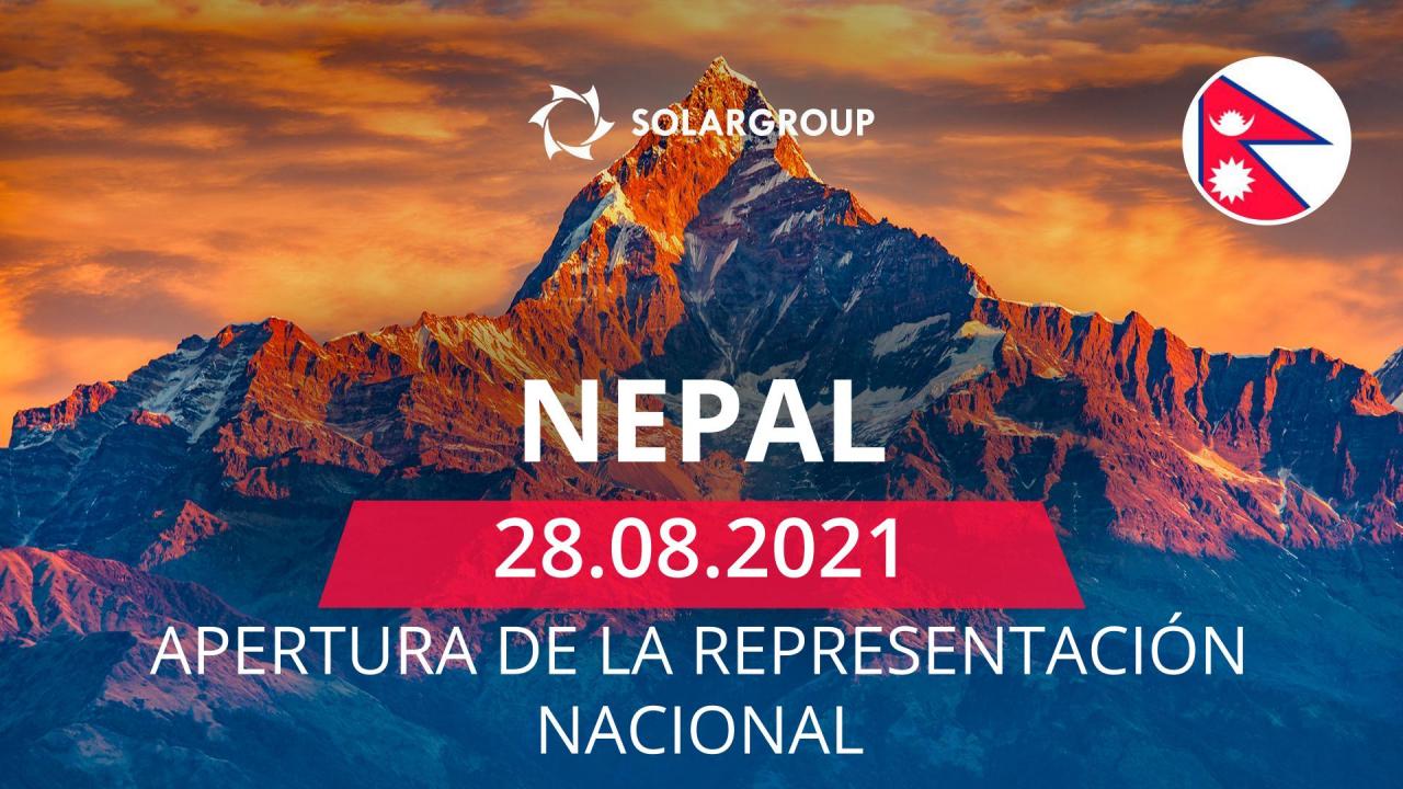 La empresa SOLARGROUP abre su representación nacional en Nepal